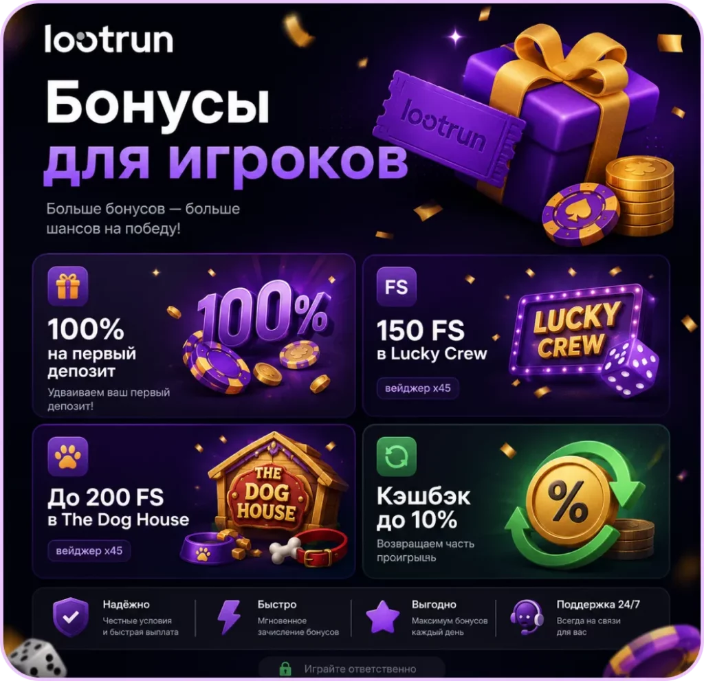 Фриспины Lootrun